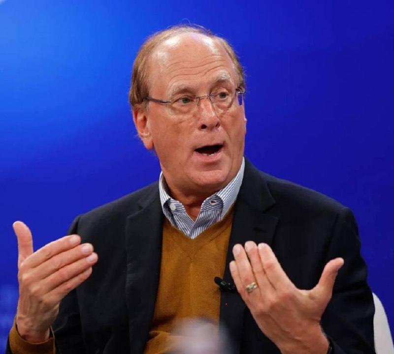 JUST IN: BlackRock CEO Larry Fink says 