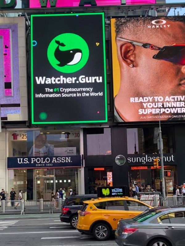 Have you seen our billboard in Times Square today?