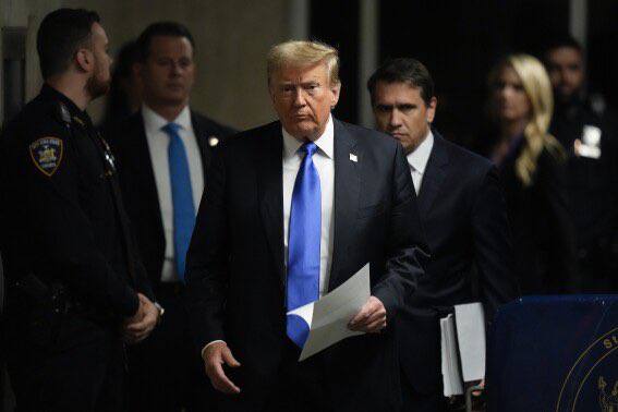 BREAKING: 🇺🇸 President Trump found guilty in hush-money case and 34 counts of felony falsification of business records.@BRICSNews