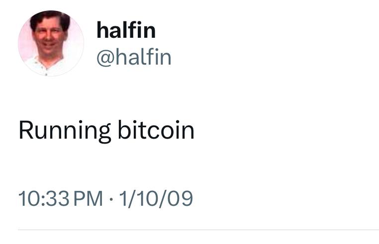 17 years ago today, the first-ever tweet mentioning Bitcoin was posted by Hal Finney.@WatcherGuru
