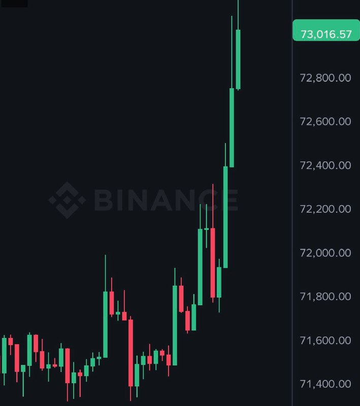 JUST IN: $73,000 Bitcoin@WatcherGuruJUST IN: $73,000 Bitcoin@WatcherGuru