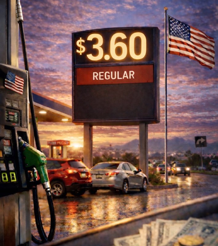 JUST IN: 🇺🇸 Average US gas prices rise to $3.60 for the first time since May 2024.@WatcherGuruJUST IN: 🇺🇸 Average US gas prices rise to $3.60 for the first time since May 2024.@WatcherGuru