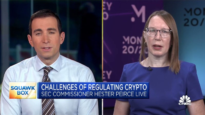 JUST IN: 🇺🇸 SEC Commissioner says the agency has not been very good when it comes to Bitcoin and crypto.@WatcherGuru