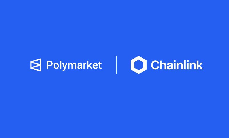 JUST IN: Polymarket partners with Chainlink 