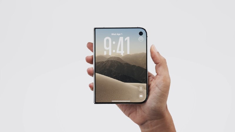 JUST IN: Apple $AAPL unveils new foldable 