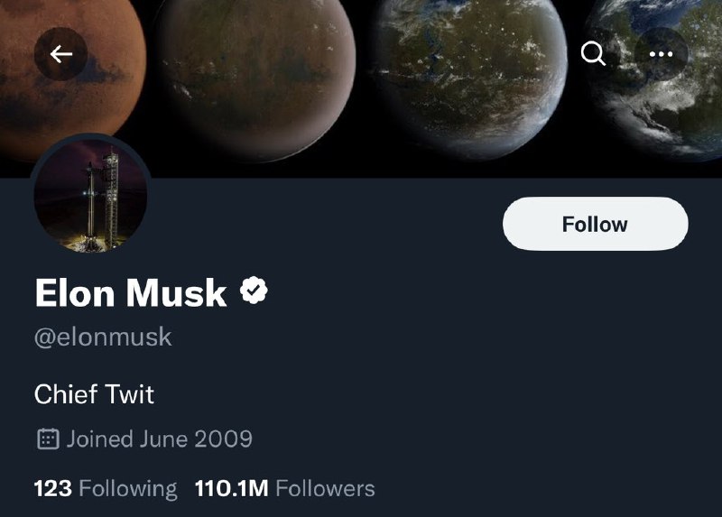 JUST IN: Elon Musk updates Twitter bio to 