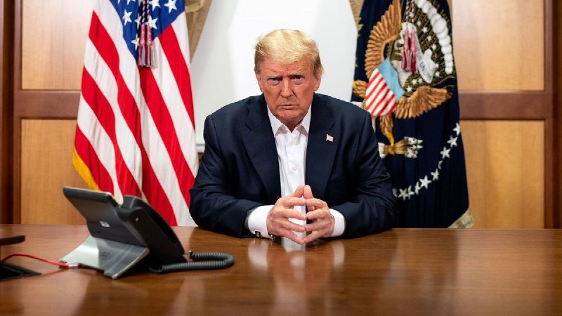 JUST IN: 🇺🇸 President Trump says tariffs won't be a 
