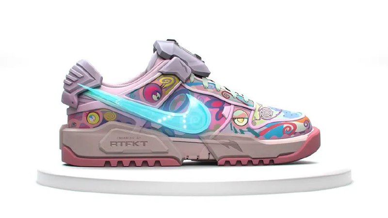 FUN FACT: These Nike NFT sneakers sold for 45 Ethereum ($125,000 USD). @WatcherGuru