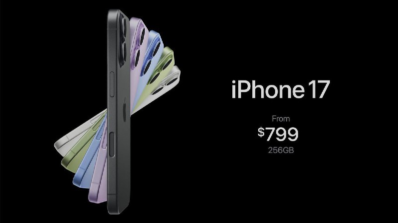 JUST IN: New Apple $AAPL iPhone prices iPhone 17: $799iPhone 17 Air: $999iPhone 17 Pro: $1,099iPhone 17 Pro Max $1,199@WatcherGuruJUST IN: New Apple $AAPL iPhone prices iPhone 17: $799iPhone 17 Air: $999iPhone 17 Pro: $1,099iPhone 17 Pro Max $1,199@WatcherGuru