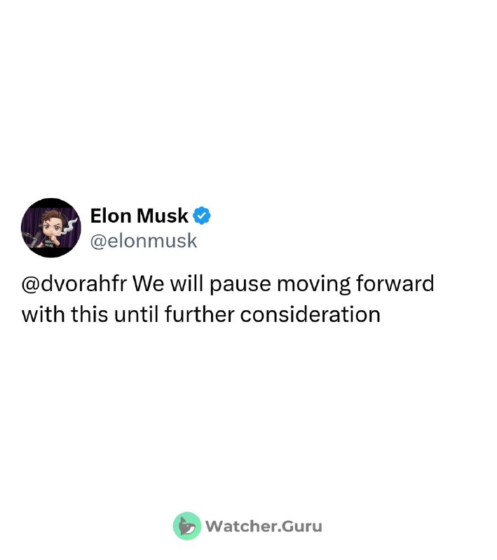 JUST IN: Elon Musk says X will 