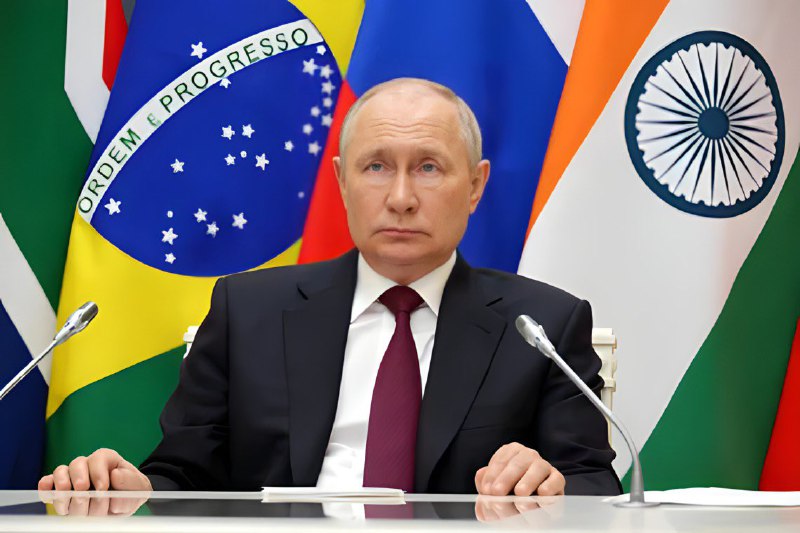 JUST IN: 🇷🇺 Russia's President calls on BRICS to abandon the US Dollar and settle trade in local currency.@WatcherGuru