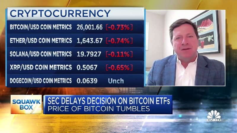 JUST IN: 🇺🇸 Former SEC Chair Jay Clayton says Spot Bitcoin ETF approval is 