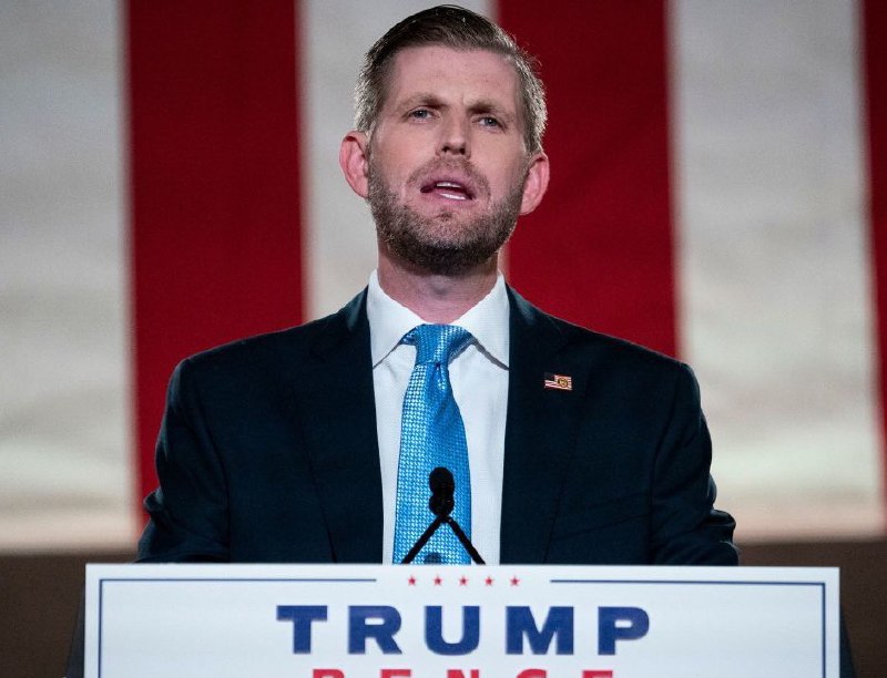 JUST IN: Eric Trump says 