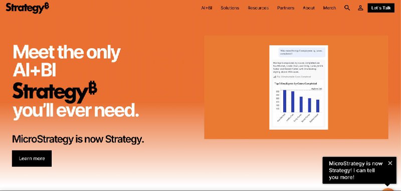 JUST IN: Michael Saylor's MicroStrategy changes its name to 