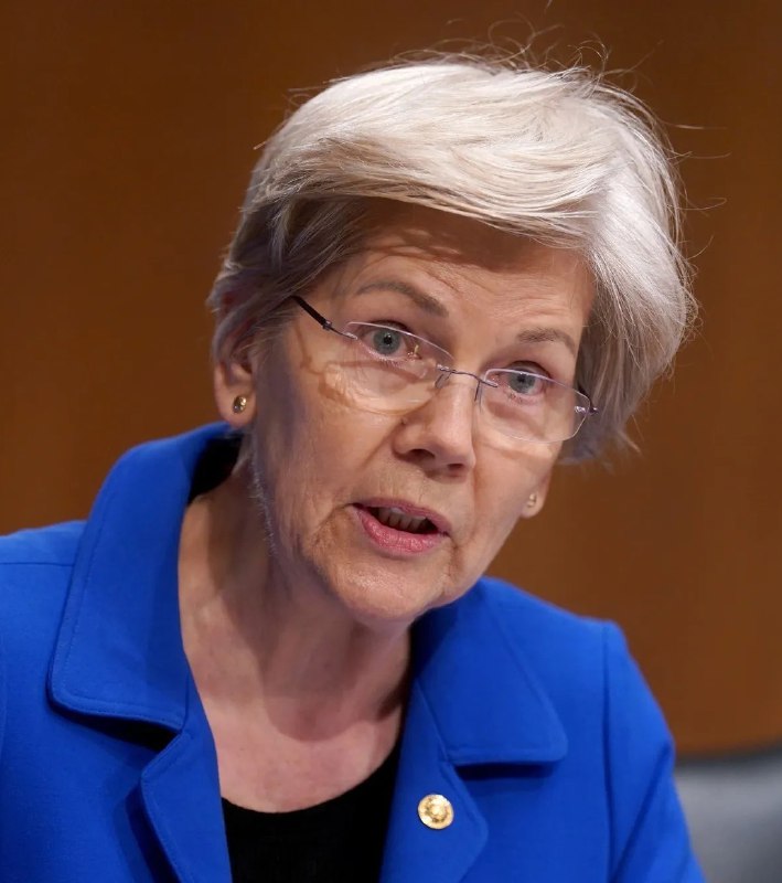 JUST IN: 🇺🇸 Senator Elizabeth Warren sends letter to SEC claiming people will 