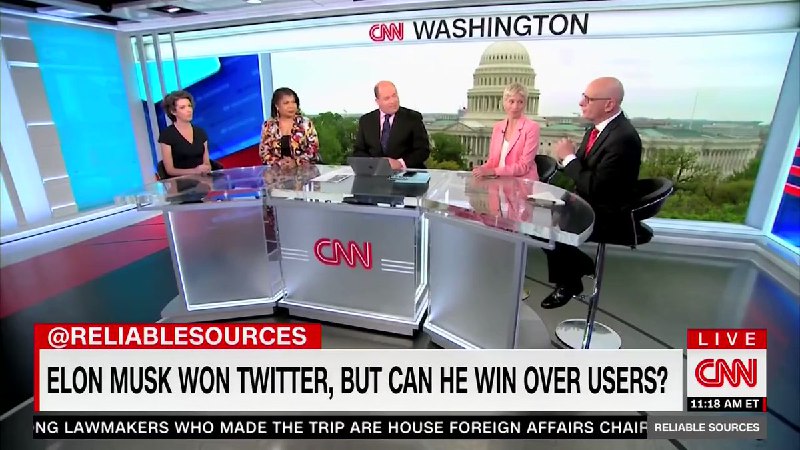 JUST IN: CNN says buying Twitter is 