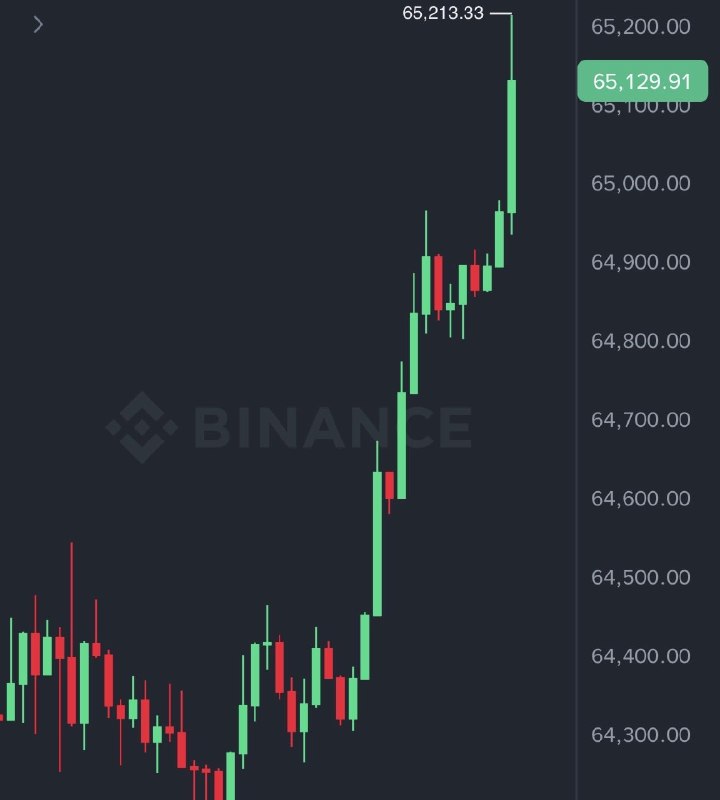 JUST IN: $65,000 Bitcoin@WatcherGuru