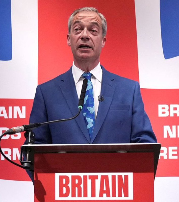 JUST IN: 🇬🇧 UK Reform leader Nigel Farage promises to create a Bitcoin Reserve if elected Prime Minister.