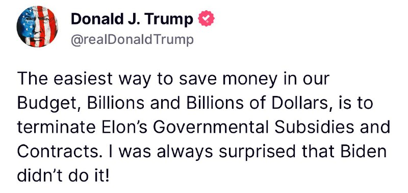 JUST IN: 🇺🇸 President Trump says 