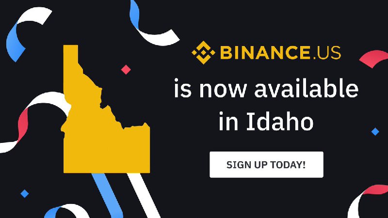 JUST IN: Binance US is now officially live in Idaho. @WatcherGuru