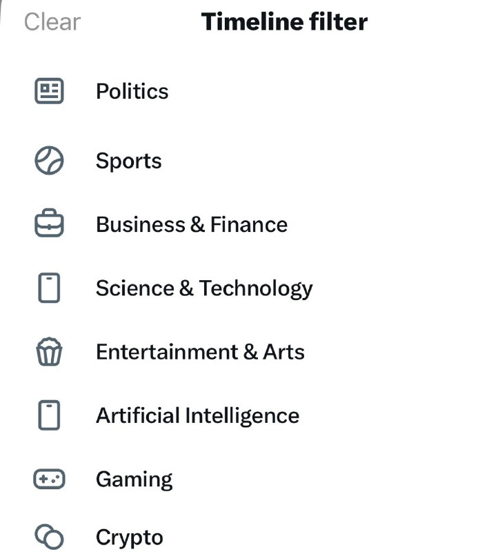 JUST IN: Elon Musk's X launches 'timeline filter' feature.