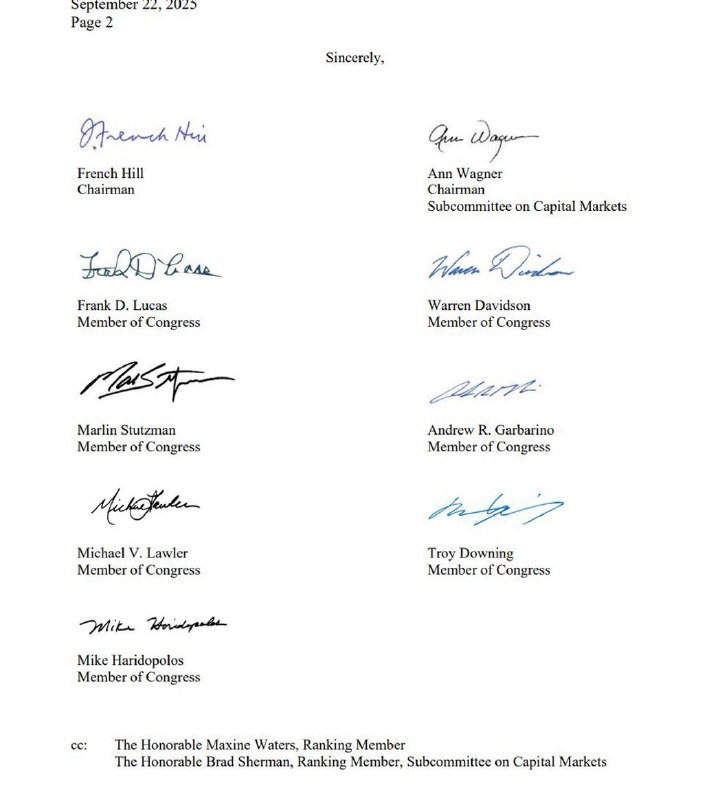 JUST IN: 🇺🇸 US lawmakers ask SEC to implement President Trump's executive order opening the $12.5 trillion 401k retirement market to crypto.📰 Full Story@WatcherGuruJUST IN: 🇺🇸 US lawmakers ask SEC to implement President Trump's executive order opening the $12.5 trillion 401k retirement market to crypto.📰 Full Story@WatcherGuru
