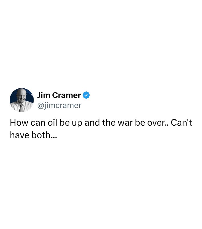 JUST IN: Jim Cramer says 