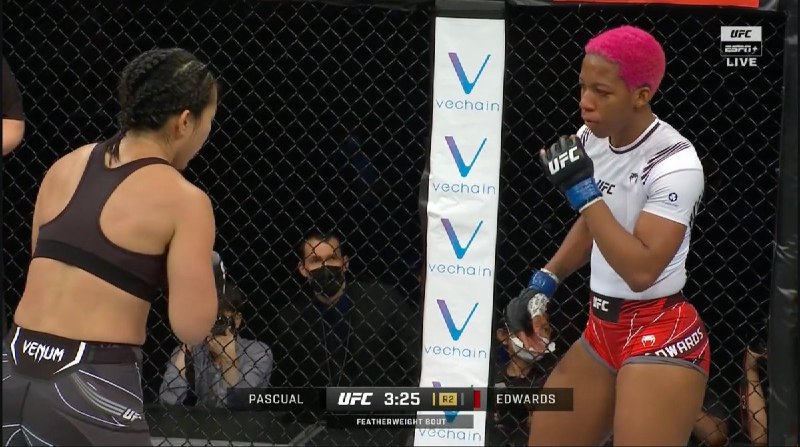 JUST IN: VeChain is on full display tonight at UFC275 after signing a $100M sponsorship deal with the UFC. @WatcherGuru