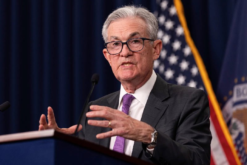 JUST IN: 🇺🇸 Fed Chair Jerome Powell says interest rates will stay the same or be cut a little, or cut a lot.