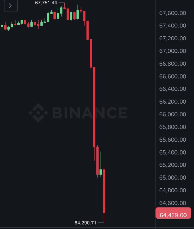 JUST IN: Bitcoin falls under $65,000@WatcherGuru