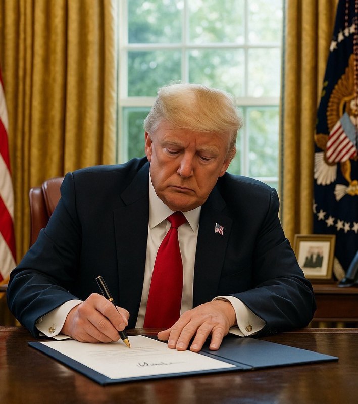 JUST IN: 🇺🇸🇮🇷 President Trump officially signs order allowing US to impose additional 25% tariff on any country doing business with Iran.@WatcherGuruJUST IN: 🇺🇸🇮🇷 President Trump officially signs order allowing US to impose additional 25% tariff on any country doing business with Iran.@WatcherGuru
