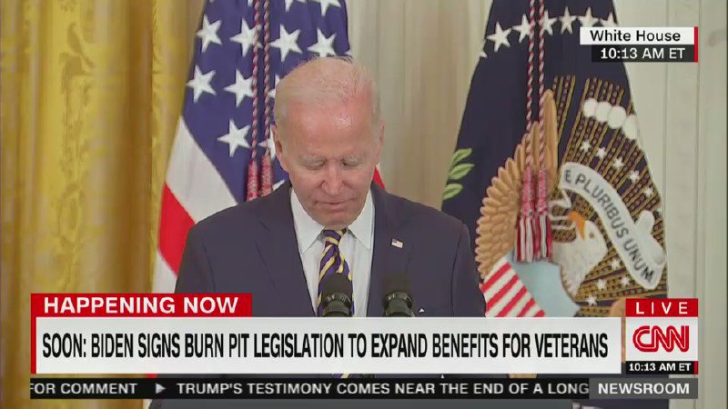 JUST IN: 🇺🇸 President Joe Biden says 