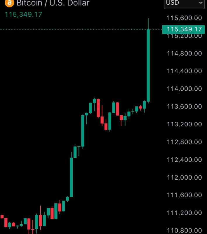 BREAKING: Bitcoin reaches new all-time high of $115,000@WatcherGuruBREAKING: Bitcoin reaches new all-time high of $115,000@WatcherGuru