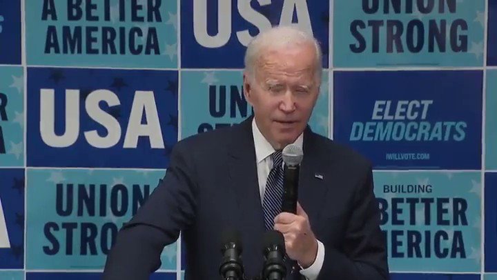 JUST IN: 🇺🇸 President Biden says 