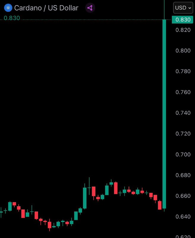 JUST IN: $ADA rises 30% following President Trump's US Crypto Reserve announcement.@WatcherGuru