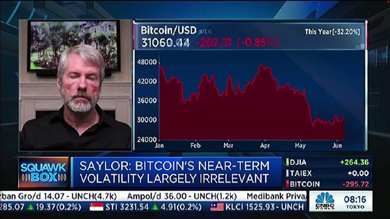 JUST IN: MicroStrategy CEO says 