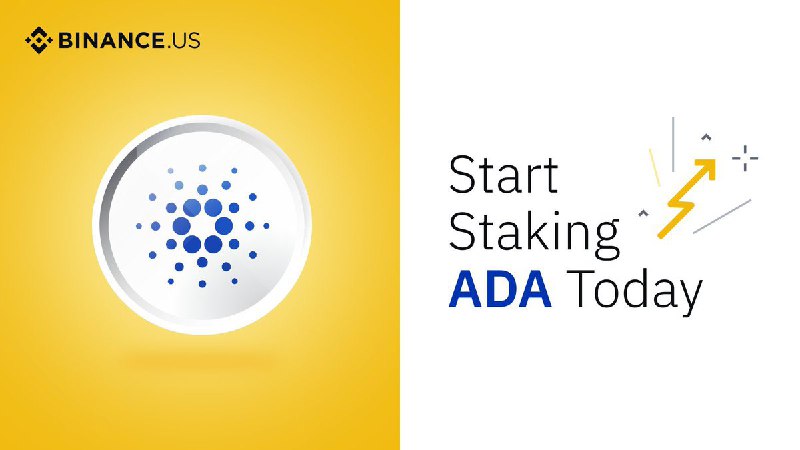JUST IN: Binance US has added support for Cardano $ADA staking. 📰 Full Story@WatcherGuru