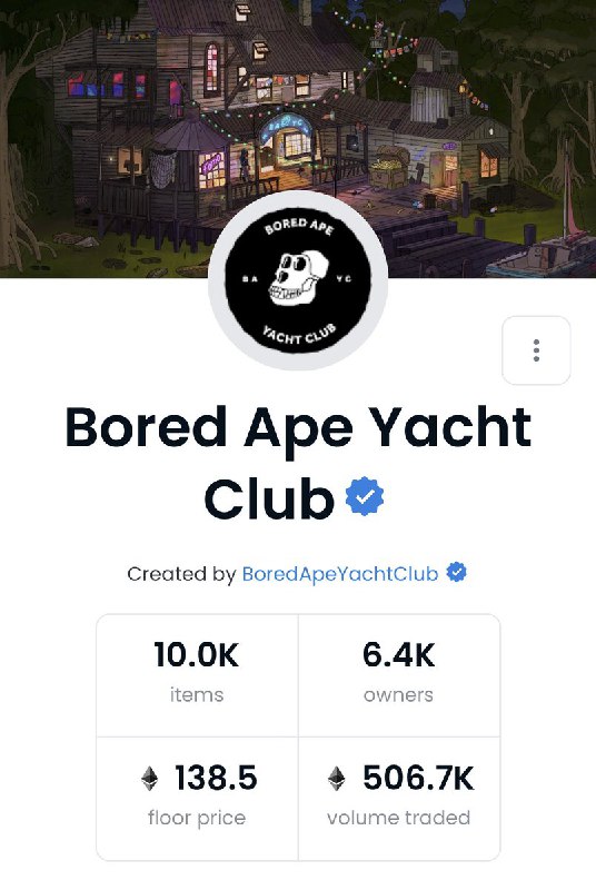 JUST IN: Bored Ape Yacht Club NFT collection has hit a new all-time high floor price of 138.5 Ethereum. @WatcherGuru